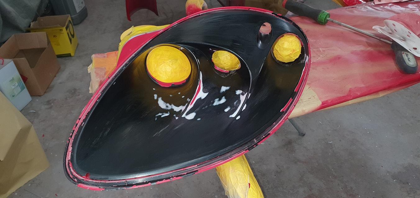 Ferrari 360 Front Bumper & Headlight Repair