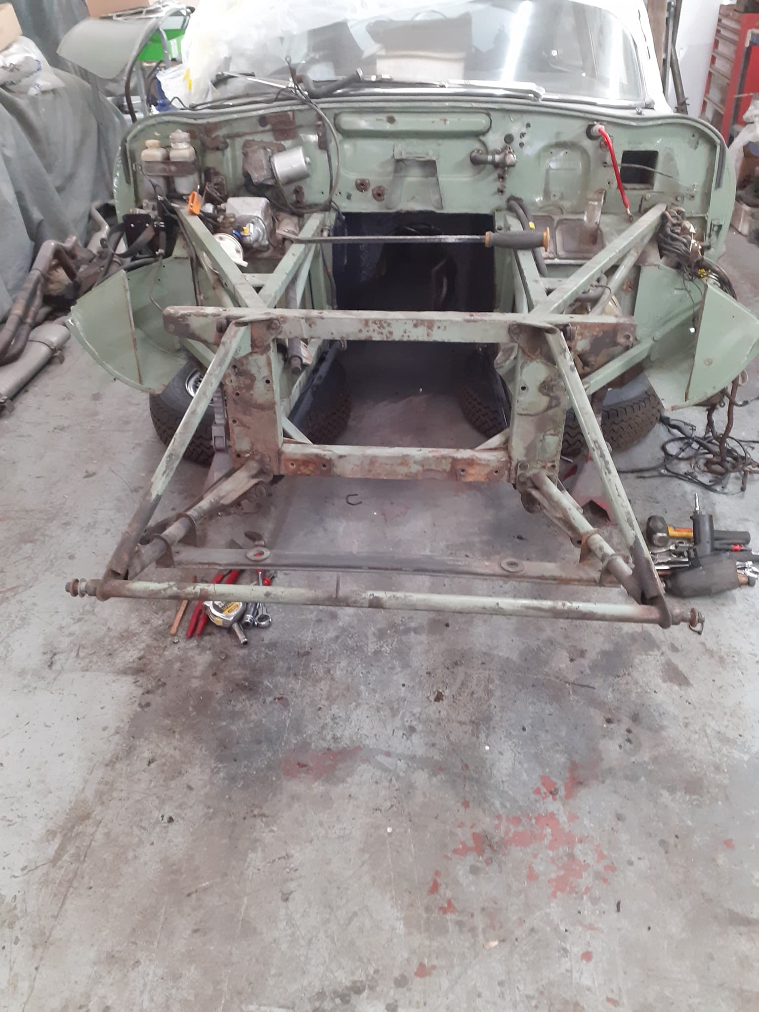 E-Type Front Suspension Rebuild